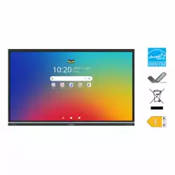 Дисплей ViewSonic IFP9851, 98" TFT panel, AG, 9H, 50 points Infrared touch, UHD 3840 x 2160, 500cd/m2, 1200:1, 6.5ms, Octa Core, 16GB, 128GB, EDLA-Certified, Android 14, 4x HDMI, VGA, DP, RS232, 3x USB-C, 5x USB, LAN, SPDIF, HDMI out, Speakers, OPS slot, Microphone, VESA, Black