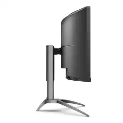 Геймърски Монитор AOC AG493UCX2 49 inch WLED Gaming Monitor, FreeSync Premium Pro, 165Hz, 1 ms, VA Panel, Curved, 5120x1440 32:9, 550cd/m2, 3000:1, 3xHDMI, Displayport, 3x USB, USB-C, Speakers, Height Adjust, Swivel, Vesa Certified DisplayHDR 400, AMD FreeSync Premium Pro, G-Sync Compatible, PxP (PIP, PBP)
