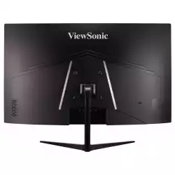 Монитор ViewSonic VX3218-PC-MHD, 31.5" Gaming monitor, FHD 1920 x 1080, Curved, MVA Panel LED, 1ms, 180Hz, 300 nits, 2x HDMI, DisplayPort, Speakers, Black