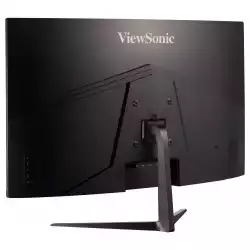 Монитор ViewSonic VX3218-PC-MHD, 31.5" Gaming monitor, FHD 1920 x 1080, Curved, MVA Panel LED, 1ms, 180Hz, 300 nits, 2x HDMI, DisplayPort, Speakers, Black