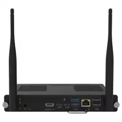 Компютър IIYAMA OPC51104BC-1, Intel Core i5-11300H, TPM 2.0, 8GB DDR4, 256GB M.2, WiFi, Bluetooth 4 ~ 5.2, LAN, USB-C, 4x USB, HDMI Out, MIC In, Headphone connector, Windows 11 IoT Enterprise, Black