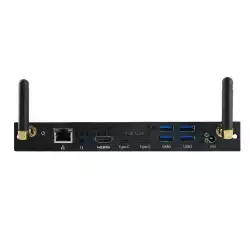 Компютър IIYAMA SDM31201BC-1L, Intel i3 -1220P, 8GB DDR4, 256GB M.2 storage, Integrated High Definition Audio, WiFi 802.11, BT 5.3, Windows 11 loT Enterprise, 2x USB-C, HDMI, 4x USB, LAN, Audio out, Black