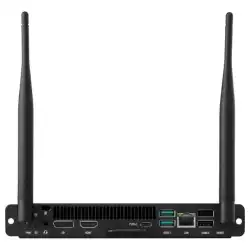 Компютър ViewSonic VPCF5-S55-G1-2A, Slot-in 80-pin OPS PC, Intel I5-12450H OR I5 -1235U OR I5 1240P, 16 GB DDR4 RAM, 512GB M.2 PCIE SSD, WiFi6/Bluetooth 5.2, Intel Iris Xe Graphics (8K@@30Hz), HDMI, RJ45, USB-HUB, 19V/4.74A, preloaded UEFI Shell, Black