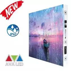 LED кабинет AVALED TN-PRO-OF-5-F P5 - 960 x 960 Outdoor LED Panel - Aluminum / Steel Cabinet - Fix Installation - >3840Hz - >6300 Nits - 14-16 Bit - SMD 1921 Cooper Black Shell - Front Service - 192px x 192px - IP67 Front / IP 54 Back - 25kg - 750W/m2 - - 45 degree cabinet option - OUTDOOR