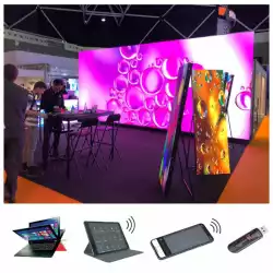 LED постер AVALED TK-PRO-IP-2, P2.5, 640mm x 1920mm, LED Panel, Die-Casting Magnesium, 1000 Nits, >3840Hz, 14-16 Bit, SMD 2020, Cooper, Space Black, Front Service, 256px x 768px, <25kg, IP40, 570W/sqm - INDOOR