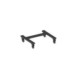 Мобилна основа ViewSonic VE-MT-001, For wall mount stand VB-STND-104, Smooth-rolling wheels with locking casters, Easy installation for added flexibility, Black