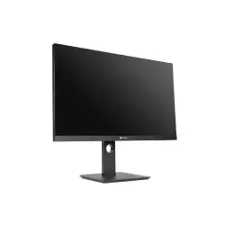 Монитор AG Neovo DW-2702, 27", IPS panel, Wide Color Gamut, 3H, WQHD 2560 x 1440, 350 cd/m2, 1000000:1(DCR), 5ms, Anti-Glare, HDMI, DisplayPort, USB-C, 2x USB, LAN, Audio Out, Speakers, External power, HAS, Swivel, Tilt, Pivot, VESA 100, Black
