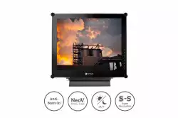 Монитор AG Neovo SX-19G 19 inch, SXGA resolution surveillance display for 24/7, 1280x1024, 250cd/m2, BNC x2, DisplayPort, HDMI, VGA, S-Video, speakers, Metal case, Super Resolution, IP22, PiP/PbP, Черен