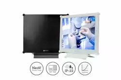 Монитор AG Neovo X-17E 17" LED TN Panel, 9H Optical Glass, Metal Case, 1280x1024, 250cd/m2, 1000:1, 3ms, PIP, VGA, DVI, HDMI, DisplayPort, Speakers, 24/7, Touch sensor control keys, Black