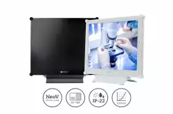 Монитор AG Neovo X-19E 19" LED TN Panel, 9H Optical Glass, Metal Case, 1280x1024, 250cd/m2, 1000:1, 3ms, PIP, VGA, DVI, HDMI, DisplayPort, Speakers, 24/7, Touch sensor control keys, Black