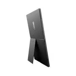 Монитор AOC 16T3EA, 15.6" portable monitor, IPS panel, FHD 1920x1080, 16:9, 250cd/m2, 700:1, 50M:1, 60Hz, 4ms, Autopivot feature, Flicker-Free, USB-C, PD up to 15W, Audio out, Tilt, Pivot, VESA, Black
