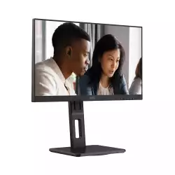 Монитор AOC 22E2UMF, 21,5" VA WLED panel, Anti-Glare, FHD 1920x1080, 4ms, 75Hz, 250cd/m2, 3000:1, 3H, HDR, Flicker Free, Low Blue Light, VGA, HDMI, DisplayPort, 4x USB, Speakers, Tilt, Swivel, HAS, Pivot, VESA, Black