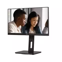 Монитор AOC 22E2UMF, 21,5" VA WLED panel, Anti-Glare, FHD 1920x1080, 4ms, 75Hz, 250cd/m2, 3000:1, 3H, HDR, Flicker Free, Low Blue Light, VGA, HDMI, DisplayPort, 4x USB, Speakers, Tilt, Swivel, HAS, Pivot, VESA, Black