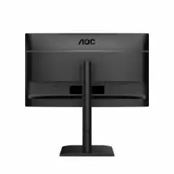Монитор AOC 24E4U, 23.8" IPS panel, AG, 16:9, FHD 1920x1080, 300cd/m2, 1500:1, 4ms, 120Hz, Flicker Free, Anti Blue Light, Adaptive Sync, sRGB, VGA, HDMI, DP, 4x USB, Audio out, Speakers, HAS, Swivel, Tilt, Pivot, VESA 100, Energy class C, Black
