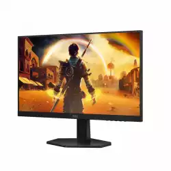 Монитор AOC 24G42E, 23.8", Gaming monitor, Fast IPS panel, AG, 16:9, FHD 1920 x 1080, 0.5ms, 180Hz, 300cd/m2, 1000:1, HDR 10, Adaptive Sync, Flicker Free, Low Blue Light, sRGB, HDMI, DisplayPort, Audio Out, Tilt, VESA 100, Black