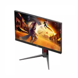 Монитор AOC 24G4HA, 23.8 inch, Gaming monitor, Fast IPS panel, AG, 16:9, FHD 1920x1080, 0.5ms, 200Hz, 300cd/m2, 1000:1, HDR 10, G-SYNC Compatible, Flicker Free, Low Blue Light, 2x HDMI, DP, Audio Out, Speakers, Tilt, HAS, Swivel, Pivot, VESA 100, Black