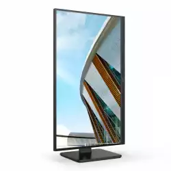 Монитор AOC 24P2QM 24 inch, WLED VA Panel, 3-sided frameless, Anti Glare, 16:9, 1920x1080, 300 cd/m2, 3000:1, 20M:1, 4ms, HDMI, VGA, DVI, DisplayPort, 4x USB, Flicker-free, Low blue light, Tilt, Swivel, HAS, Pivot, Speakers, VESA, Black