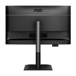 Монитор AOC 24P4CV, 23.8 inch, IPS panel, AG, 300cd/m2, 1500:1, 4ms, 120Hz, HDR, Anti Blue Light, HDMI, DP, DP out, USB-C, 4x USB, LAN, Speakers, KVM, HAS, Swivel, Tilt, Pivot, VESA, Energy class C