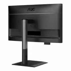 Монитор AOC 24P4U, 23.8", IPS panel, AG, 16:9, 300cd/m2, 1500:1, 4ms, 120Hz, Anti Blue Light, Flicker Free, Adaptive Sync, VGA, HDMI, DP, 4x USB, Audio out, Speakers, HAS, Swivel, Tilt, Pivot, VESA 100, Energy class C, Black