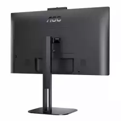 Монитор AOC 24V5CW/BK 23.8 inch IPS Panel, 1920x1080, 16:9, 4ms, 300cd/m2, 1000:1, 20M:1, Anti Glare, 3H, 3-sided frameless, FreeSync, Flicker-free, Low blue light, HDMI, 2MP Windows Hello webcam, DisplayPort, USB-C, Power Delivery 65W, 4x USB 3.2, Tilt, HAS, Swivel, Pivot, VESA 100, Black