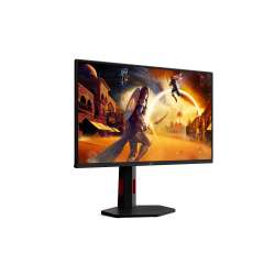 Монитор AOC 25G4KUR, 24.5 inch Gaming monitor, Fast IPS panel, FHD 1920x1080, 350cd/m2, 1000:1, 0.3ms, 420Hz, HDR 400, Adaptive Sync, G-SYNC compatible, TUV LowBlue Light, 2x HDMI, DP, 4x USB, Audio Out, Tilt, Swivel, HAS, Pivot, VESA, Black