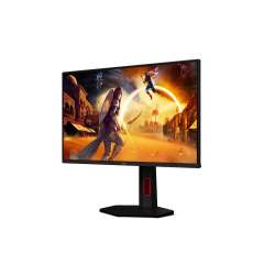 Монитор AOC 25G4KUR, 24.5 inch Gaming monitor, Fast IPS panel, FHD 1920x1080, 350cd/m2, 1000:1, 0.3ms, 420Hz, HDR 400, Adaptive Sync, G-SYNC compatible, TUV LowBlue Light, 2x HDMI, DP, 4x USB, Audio Out, Tilt, Swivel, HAS, Pivot, VESA, Black