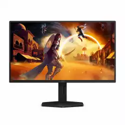 Монитор AOC 25G4SXU, 24.5", Gaming monitor, Fast IPS panel, AG, 16:9, FHD 1920x1080, 0.3ms, 310Hz, 400cd/m2, 1000:1, HDR 10, Adaptive Sync, G-SYNC compatible, Flicker Free, Low Blue Light, 2x HDMI, DP, 4x USB, Audio out, G-menu, HAS, Swivel, Tilt, Pivot, VESA 100, Black