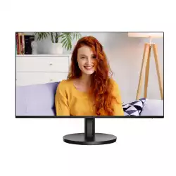 Монитор AOC 27B3CA2, 27" IPS WLED panel, Anti-Glare, FHD 1920x1080, 1ms, 100Hz, 250cd/m2, 1300:1, 20M:1, HDR, Low Blue Light, Ultra Narrow, sRGB, BT 709, HDMI, USB-C, 2x USB, Mic In, PD 65W, Speakers, Tilt, VESA 100, Black