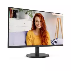 Монитор AOC 27B3HMA2, 27" VA WLED panel, Anti-Glare, 16:9, FHD 1920x1080, 1ms, 100Hz, 250cd/m2, 4000:1, 20M:1, HDR, Flicker Free, Low Blue Light, sRGB, BT 709, VGA, HDMI, Audio Out, Speakers, Tilt, VESA 100, Black