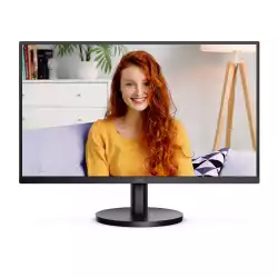 Монитор AOC 27B3HMA2, 27" VA WLED panel, Anti-Glare, 16:9, FHD 1920x1080, 1ms, 100Hz, 250cd/m2, 4000:1, 20M:1, HDR, Flicker Free, Low Blue Light, sRGB, BT 709, VGA, HDMI, Audio Out, Speakers, Tilt, VESA 100, Black
