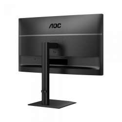 Монитор AOC 27E4U, 27", IPS panel, AG, 16:9, FHD 1920x1080, 300 cd/m2, 1500:1, 20M:1, 120Hz, 4ms, 3H, HDR Mode, Flicker- free, Anti Blue Light, Adaptive Sync, sRGB, VGA, HDMI, DP, 4x USB, Audio out, Speakers, HAS, Swivel, Tilt, Pivot, VESA 100, TCO 10, Energy class C, Black