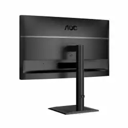 Монитор AOC 27E4U, 27", IPS panel, AG, 16:9, FHD 1920x1080, 300 cd/m2, 1500:1, 20M:1, 120Hz, 4ms, 3H, HDR Mode, Flicker- free, Anti Blue Light, Adaptive Sync, sRGB, VGA, HDMI, DP, 4x USB, Audio out, Speakers, HAS, Swivel, Tilt, Pivot, VESA 100, TCO 10, Energy class C, Black