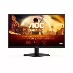Монитор AOC 27G42E, 27", Gaming monitor, Fast IPS panel, AG, 16:9, FHD 1920x1080, 0.5ms, 180Hz, 300cd/m2, 1000:1, HDR 10, Adaptive Sync, Flicker Free, Low Blue Light , HDMI, DisplayPort, Audio Out, Tilt, VESA 100, Black