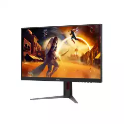 Монитор AOC 27G4HA, 27", Gaming monitor, Fast IPS panel, AG, 16:9, FHD 1920x1080, 0.5ms, 200Hz, 300cd/m2, 1000:1, HDR 10, G-SYNC Compatible, Flicker Free, Low Blue Light, 2x HDMI, DP, Audio Out, Speakers, Tilt, HAS, Swivel, Pivot, VESA 100, Black