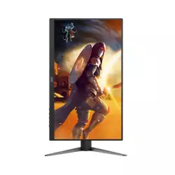 Монитор AOC 27G4HA, 27", Gaming monitor, Fast IPS panel, AG, 16:9, FHD 1920x1080, 0.5ms, 200Hz, 300cd/m2, 1000:1, HDR 10, G-SYNC Compatible, Flicker Free, Low Blue Light, 2x HDMI, DP, Audio Out, Speakers, Tilt, HAS, Swivel, Pivot, VESA 100, Black
