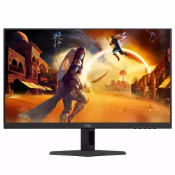 Монитор AOC 27G4HRE, 27", Gaming monitor, Fast IPS panel, AG, 16:9, FHD 1920x1080, 0.5ms, 200Hz, 300cd/m2, 1000:1, HDR 10, G-SYNC Compatible, Adaptive Sync, Flicker Free, sRGB, 2x HDMI, DisplayPort, Audio Out, Speakers, Tilt, VESA 100, Black