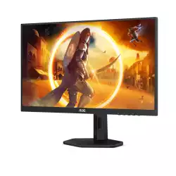 Монитор AOC 27G4X, 27", Gaming monitor, IPS WLED, Anti-Glare, 16:9, FHD 1920x1080, 0.5ms, 180Hz, 300cd/m2, 1000:1, HDR 10, G-SYNC Compatible, Flicker Free, Low Blue Light, 2x HDMI, DisplayPort, Audio Out, Tilt, HAS, Swivel, Pivot, Speakers, VESA 100, Black