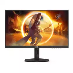 Монитор AOC 27G4X, 27", Gaming monitor, IPS WLED, Anti-Glare, 16:9, FHD 1920x1080, 0.5ms, 180Hz, 300cd/m2, 1000:1, HDR 10, G-SYNC Compatible, Flicker Free, Low Blue Light, 2x HDMI, DisplayPort, Audio Out, Tilt, HAS, Swivel, Pivot, Speakers, VESA 100, Black