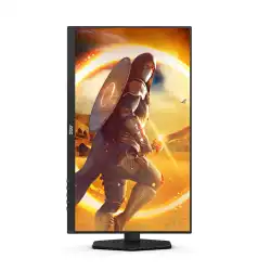 Монитор AOC 27G4X, 27", Gaming monitor, IPS WLED, Anti-Glare, 16:9, FHD 1920x1080, 0.5ms, 180Hz, 300cd/m2, 1000:1, HDR 10, G-SYNC Compatible, Flicker Free, Low Blue Light, 2x HDMI, DisplayPort, Audio Out, Tilt, HAS, Swivel, Pivot, Speakers, VESA 100, Black