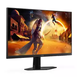 Монитор AOC 27G4XE, 27", Gaming monitor, Fast IPS panel, AG, 16:9, FHD 1920x1080, 0.5ms, 180Hz, 300cd/m2, 1000:1, HDR 10, G-SYNC Compatible, Flicker Free, 2x HDMI, DisplayPort, Audio Out, Tilt, Speakers, VESA 100, Black