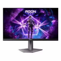 Монитор AOC AG256FS, 24.8" Gaming monitor, Fast IPS panel, AG, 16:9, FHD 1920 x 1080, 400cd/m2, 1000:1, 0.3ms, 390Hz, Adaptive Sync, PiP + PbP, Flicker Free, Low Blue Light, 2x HDMI, DisplayPort, 4x USB, Audio Out, HAS, Swivel, Tilt, Pivot, VESA 100, Black