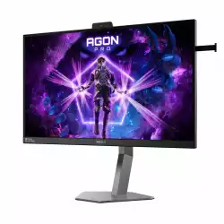 Монитор AOC AG276QSG2, 27 inch Fast IPS, AG, QHD 2560x1440, 450cd/m2, 1000:1, 360Hz, 0.3ms, G-SYNC Compatible, HDR 10, Anti Blue Light, 3x HDMI, DP, 3x USB, Speakers, Audio out, HAS, Swivel, Tilt, Pivot, VESA, Black