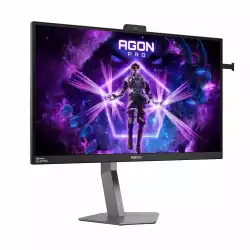 Монитор AOC AG276QSG2, 27 inch Fast IPS, AG, QHD 2560x1440, 450cd/m2, 1000:1, 360Hz, 0.3ms, G-SYNC Compatible, HDR 10, Anti Blue Light, 3x HDMI, DP, 3x USB, Speakers, Audio out, HAS, Swivel, Tilt, Pivot, VESA, Black