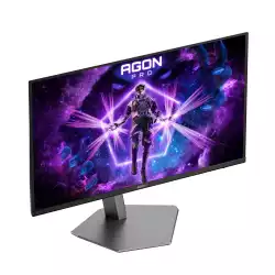 Монитор AOC AG326UZD2, 31.5 AGON Pro Gaming monitor, QD OLED panel, UHD 3840x2160, 450cd/m2, 1.5M:1, 240Hz, 0.03ms, HDR True Black 500, G-SYNC compatible, PiP+PbP, KVM, 2x HDMI, DP, 2x USB, HAS, Swivel, Tilt, Pivot, Black/Silver