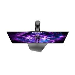 Монитор AOC AG326UZD2, 31.5 AGON Pro Gaming monitor, QD OLED panel, UHD 3840x2160, 450cd/m2, 1.5M:1, 240Hz, 0.03ms, HDR True Black 500, G-SYNC compatible, PiP+PbP, KVM, 2x HDMI, DP, 2x USB, HAS, Swivel, Tilt, Pivot, Black/Silver