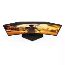 Монитор AOC C24G42E, 23.6" Gaming monitor, Curved VA panel, AG, 16:9, FHD 1920x1080, 250 cd/m2, 3000:1, 0.5ms, 180Hz, Adaptive Sync, Low Blue Light, Flicker Free, 2x HDMI, DisplayPort, Audio out, Speakers, Tilt, VESA 100, Black