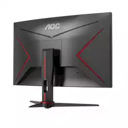 Монитор AOC C27G2E/BK 27 inch Curved gaming monitor, VA Panel, AG, FHD 1920x1080, 16:9, 350cd/m2, 3000:1, 80M:1, 165Hz, 1ms, Adaptive Sync, Flicker Free, Low Blue Light, 2x HDMI, DisplayPort, VGA, Audio Out, Tilt, VESA 100, Black/Red