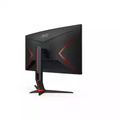 Монитор AOC C27G2Z3/BK, 27" Curved gaming monitor, VA Panel, 16:9, FHD 1920 x 1080, 300cd/m2, 4000:1, 240Hz, 0.5ms, HDR 10, Adaptive Sync, Flicker Free , Low Blue Light, 2x HDMI, DisplayPort, Audio out, HAS, Swivel, Tilt, VESA 100, Black/Red