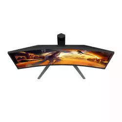 Монитор AOC C27G4Z2, 27 inch, Gaming monitor, Curved Fast VA panel, AG, FHD 1920x1080, 0.3ms, 260Hz, 300cd/m2, 3000:1, Adaptive Sync, HDR10, 2x HDMI, DP, Audio Out, HAS, Swivel, Tilt, VESA 100, Black
