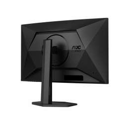 Монитор AOC CQ27G4X, 27", Curved gaming monitor, VA WLED, 1500R, 16:9, QHD 2560 x 1440, 0.5ms, 180Hz, 300cd/m2, 4000:1, HDR10, Adaptive Sync, Flicker Free, Low Blue Light, G-Menu, 2x HDMI, DisplayPort, Audio Out, HAS, Swivel, Tilt, VESA 100, Black